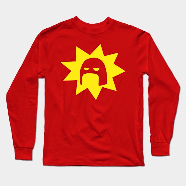 Crimson Bolt Long Sleeve T-Shirt by cunningmunki